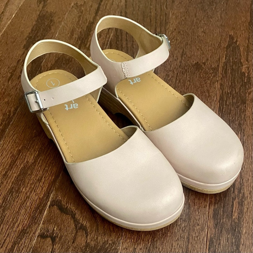 Blush Pink Clog Heels
